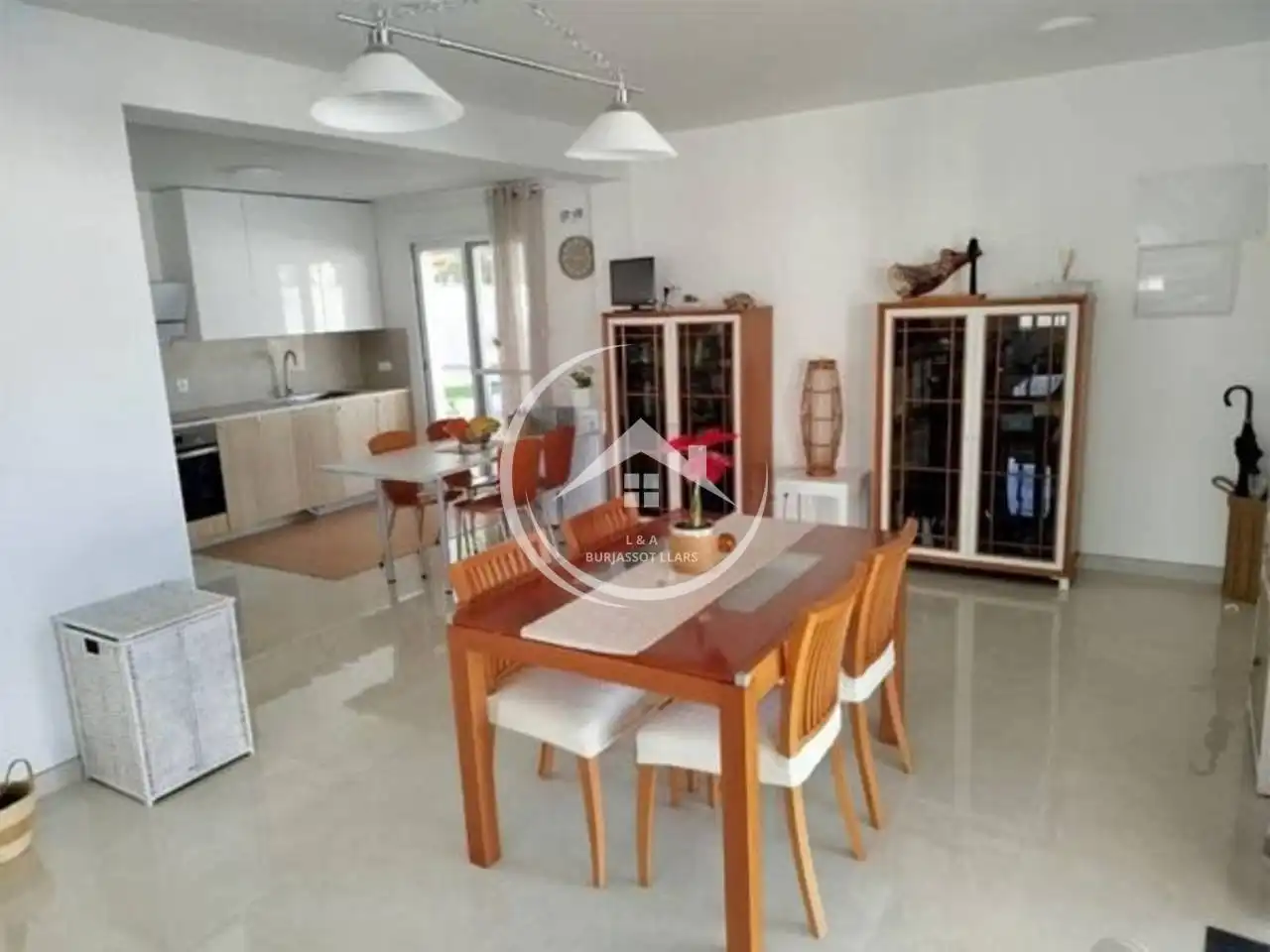 Menjador de Casa o xalet en venda en Riba-roja de Túria amb Aire condicionat, Jardí privat i Terrassa