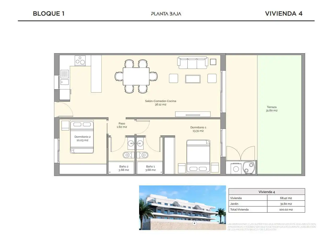 Apartment mit Terrasse zum Verkauf in Balcón de Finestrat - Terra Marina, imagen 13