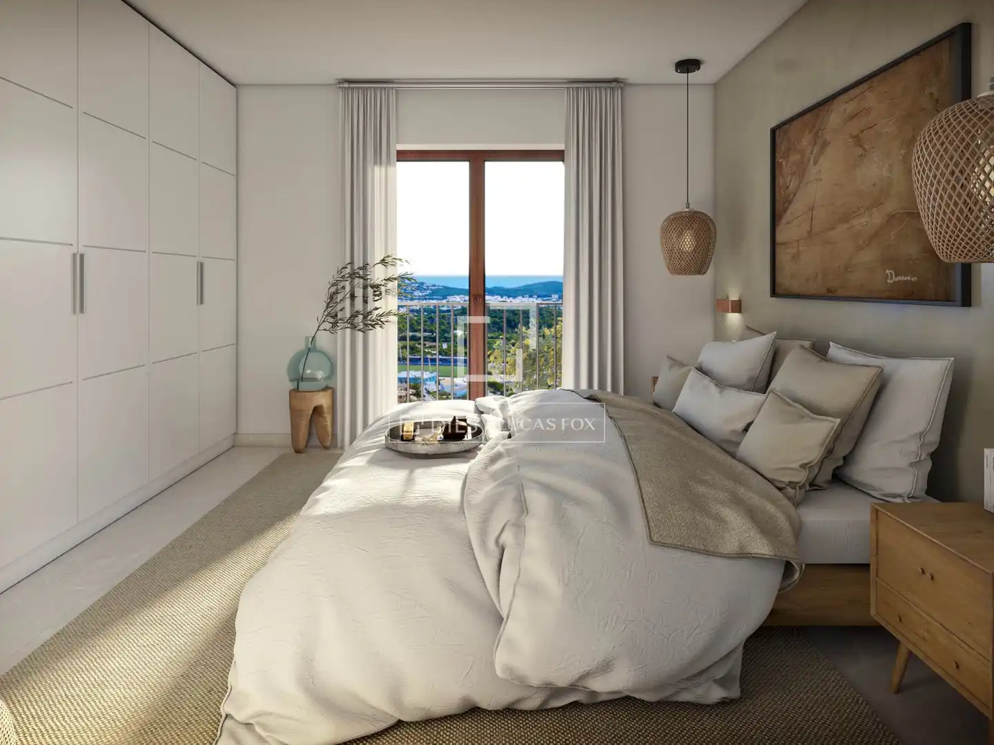 Bedroom of Flat for sale in Capdepera  with Air Conditioner, Heating and Terrace