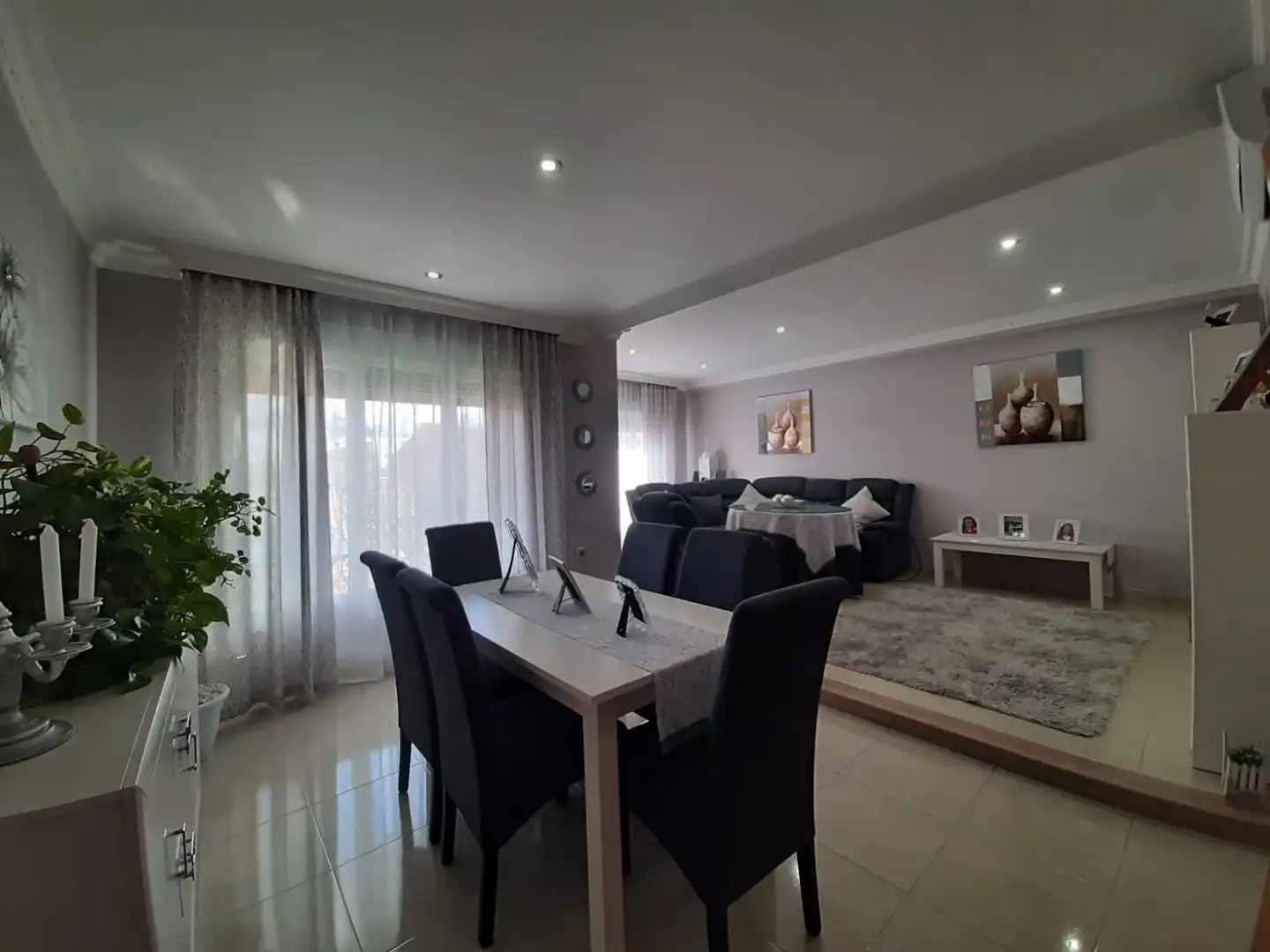 Wohnzimmer von Wohnung zum Verkauf in Casar de Cáceres mit Klimaanlage, Terrasse und Balkon