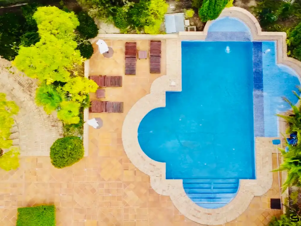 Piscina de Casa o chalet en venta en Las Rozas de Madrid con Aire acondicionado, Calefacción y Jardín privado