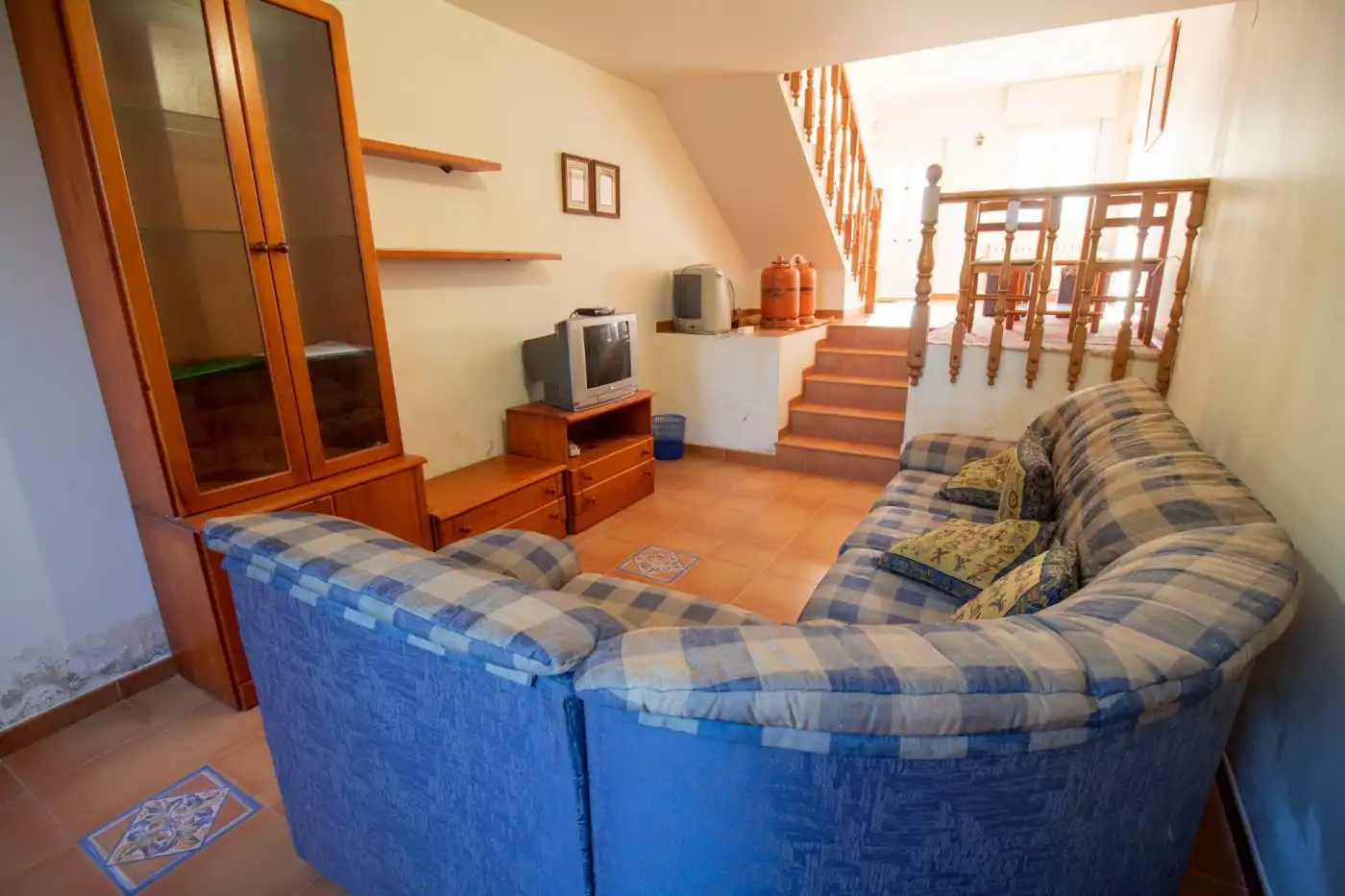 Wohnzimmer von Haus oder Chalet zum Verkauf in Mondoñedo mit Heizung und Möbliert