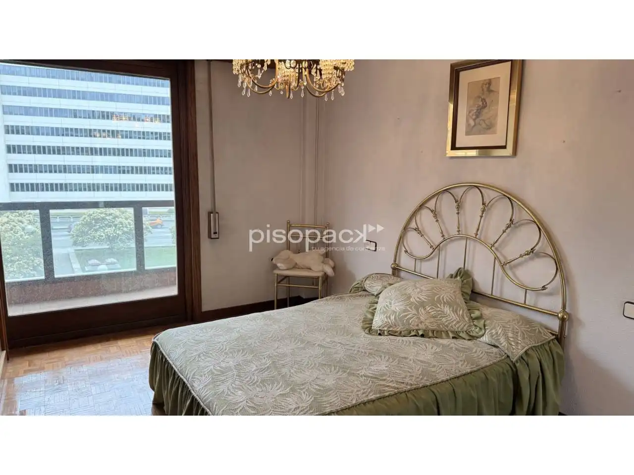 Bedroom of Flat for sale in  Pamplona / Iruña  with Heating, Terrace and Storage room