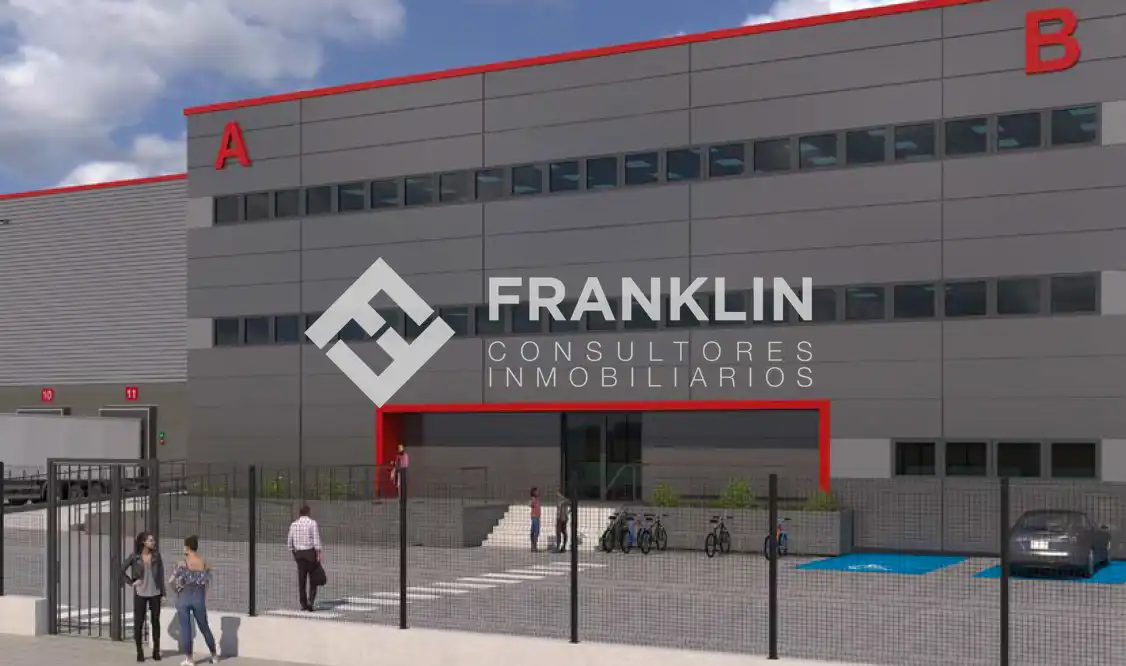 Außenansicht von Fabrikhallen zur Miete in Martorelles