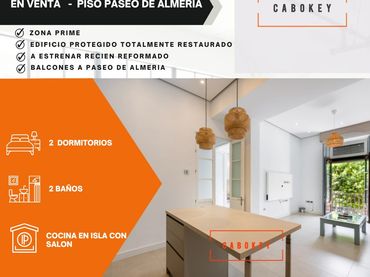 Appartamento con balcone in vendita a Paseo de Almería 79