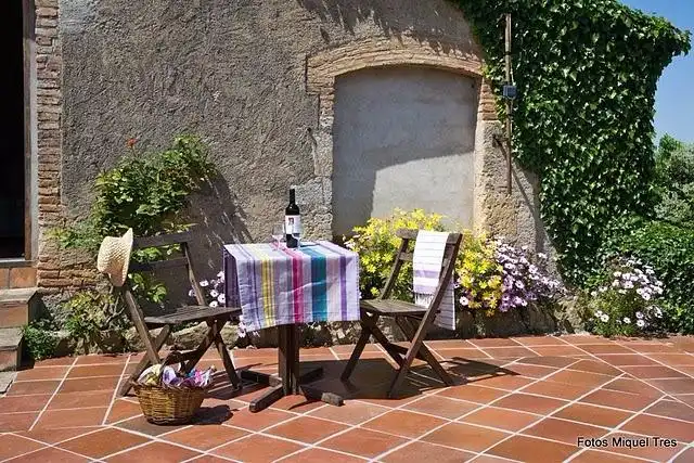 Terraza de Finca rústica en venta en Sant Sadurní d'Anoia con Aire acondicionado, Calefacción y Jardín privado