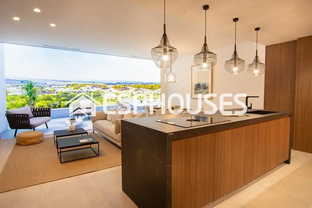 Sala de estar de Planta baja en venta en San Miguel de Salinas con Aire acondicionado, Terraza y Balcón