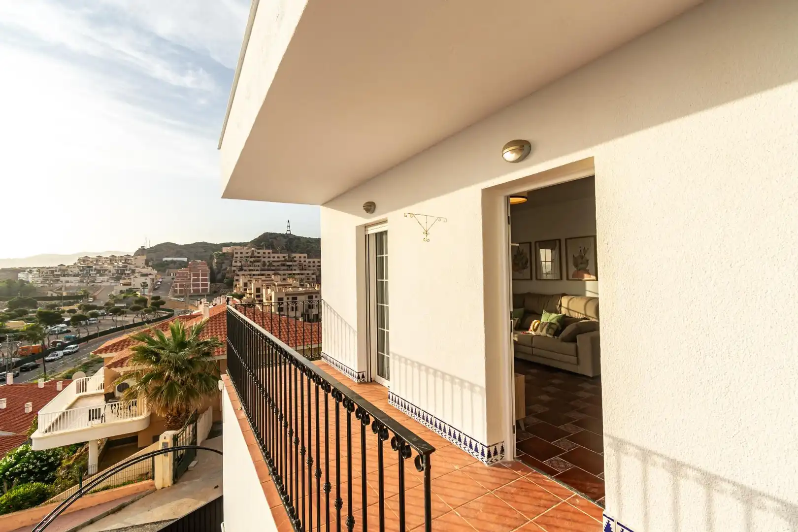 Terrassa de Casa o xalet en venda en Águilas amb Aire condicionat, Jardí privat i Terrassa