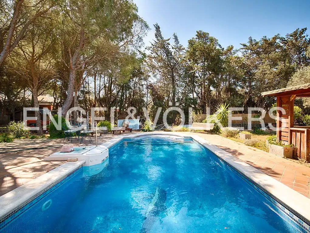 Schwimmbecken von Haus oder Chalet zum Verkauf in Mollet de Peralada mit Heizung, Terrasse und Abstellraum