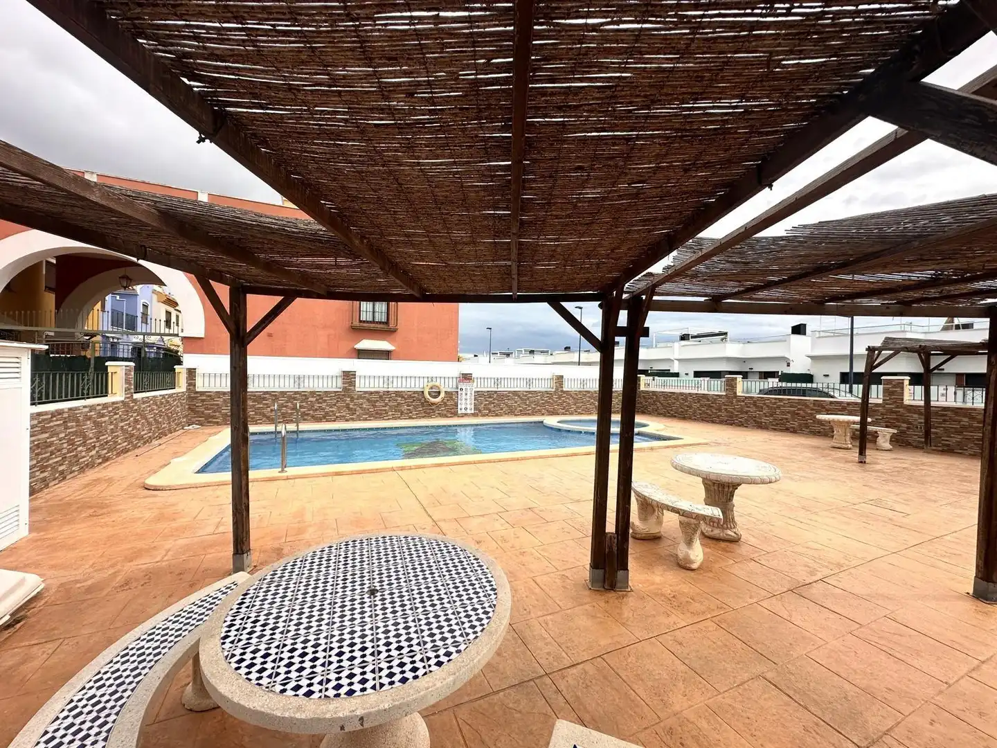 Schwimmbecken von Haus oder Chalet zum Verkauf in San Javier mit Privatgarten und Gemeinschaftspool