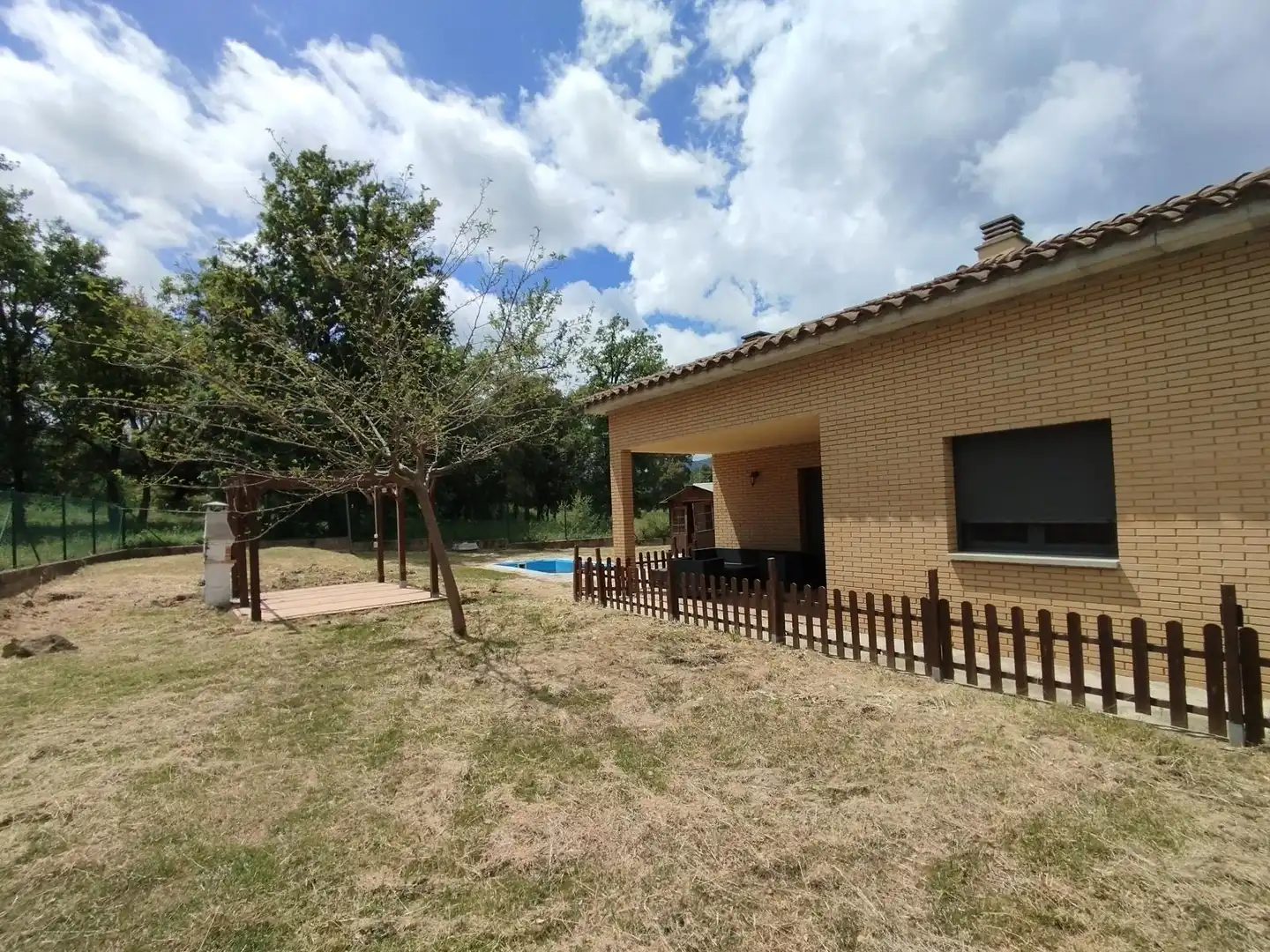 Jardí de Casa o xalet en venda en Bescanó