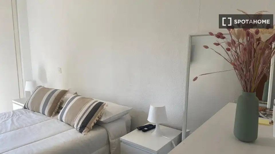 Bedroom of Flat for rent in Rivas-Vaciamadrid  with Air Conditioner, Heating and Furnished