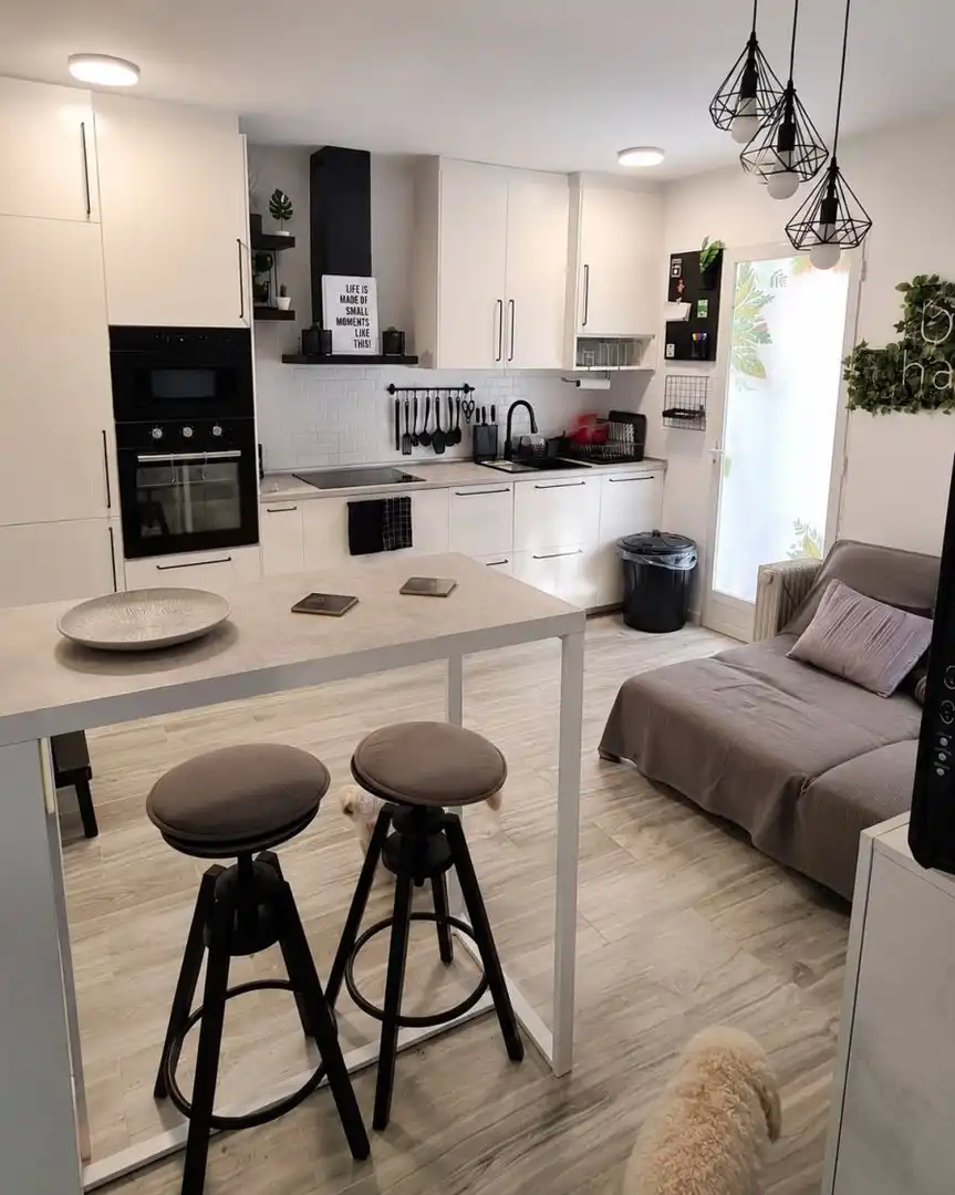Cocina de Apartamento en venta en Madrid con Calefacción
