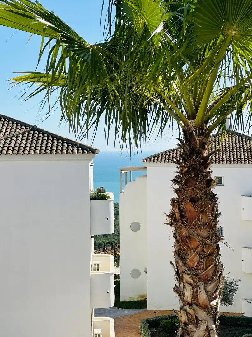 Exterior view of Flat for sale in Manilva  with Air Conditioner, Heating and Terrace