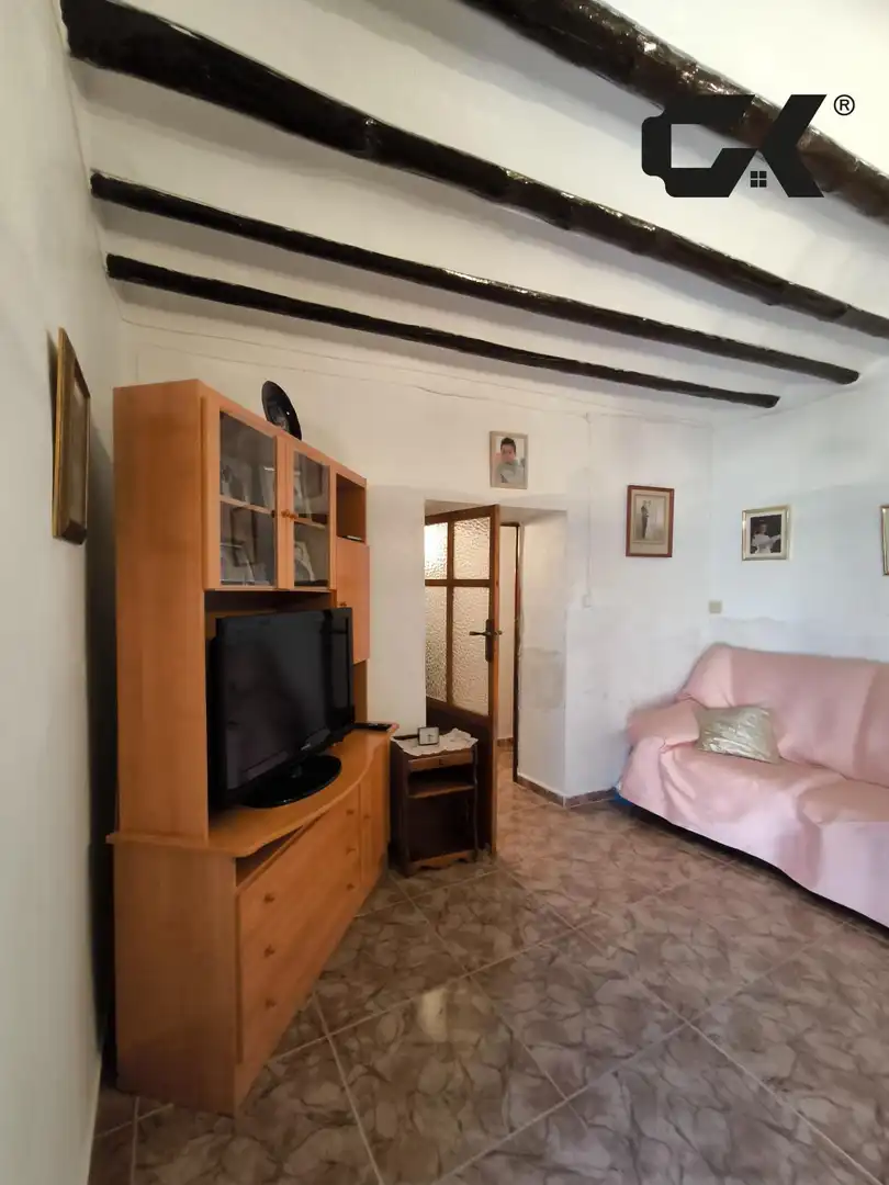 Sala de estar de Finca rústica en venta en Lorca con Amueblado