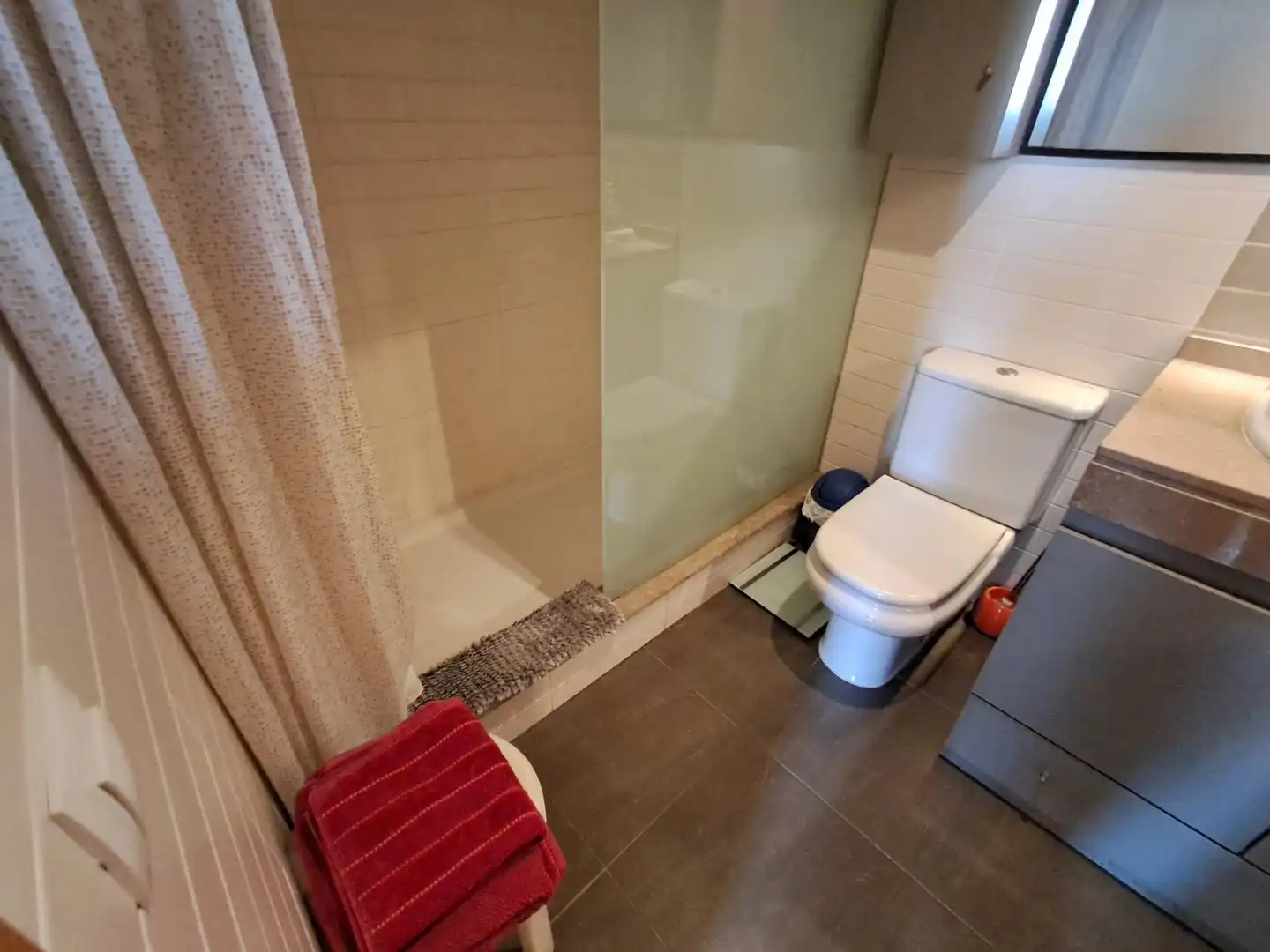 Bathroom of Attic for sale in Gandia  with Air Conditioner, Parquet flooring and Terrace