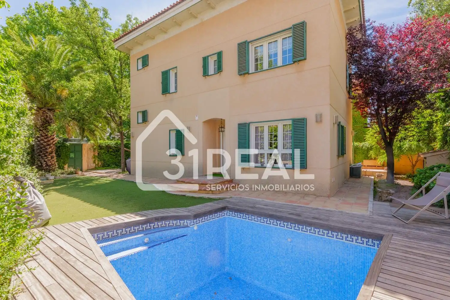 Garden of Houses for sale in Madrid