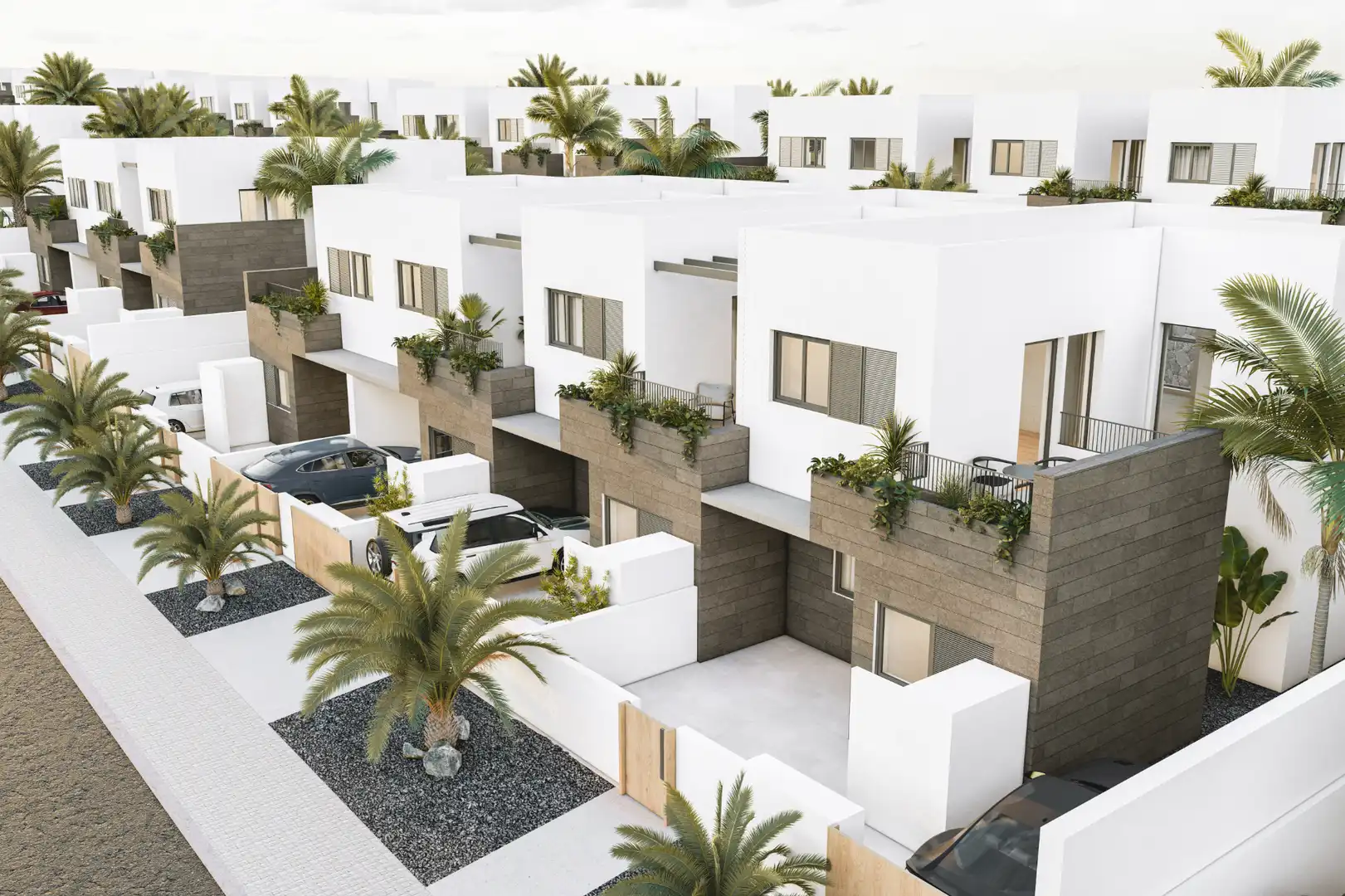 Vista exterior de Casa o chalet en venta en Teguise con Jardín privado, Terraza y Piscina comunitaria