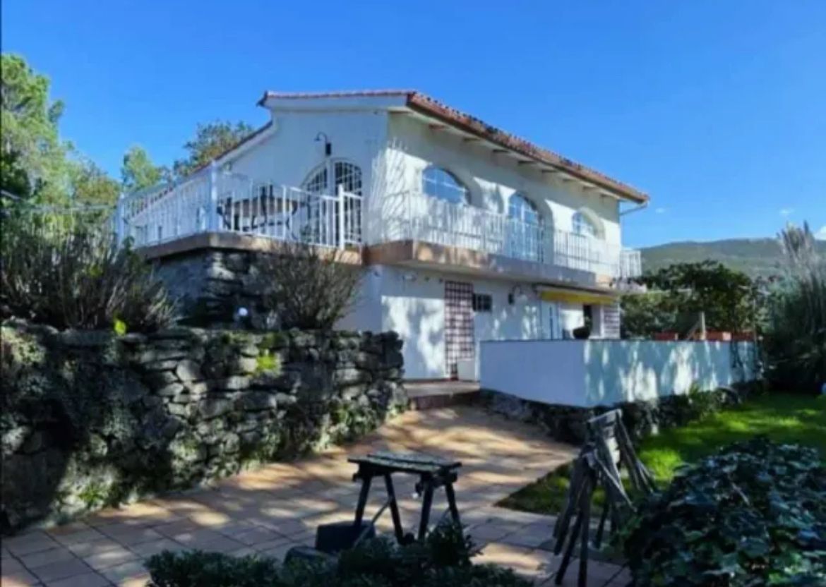 Exterior view of House or chalet for sale in Fornelos de Montes  with Private garden, Terrace and Swimming Pool