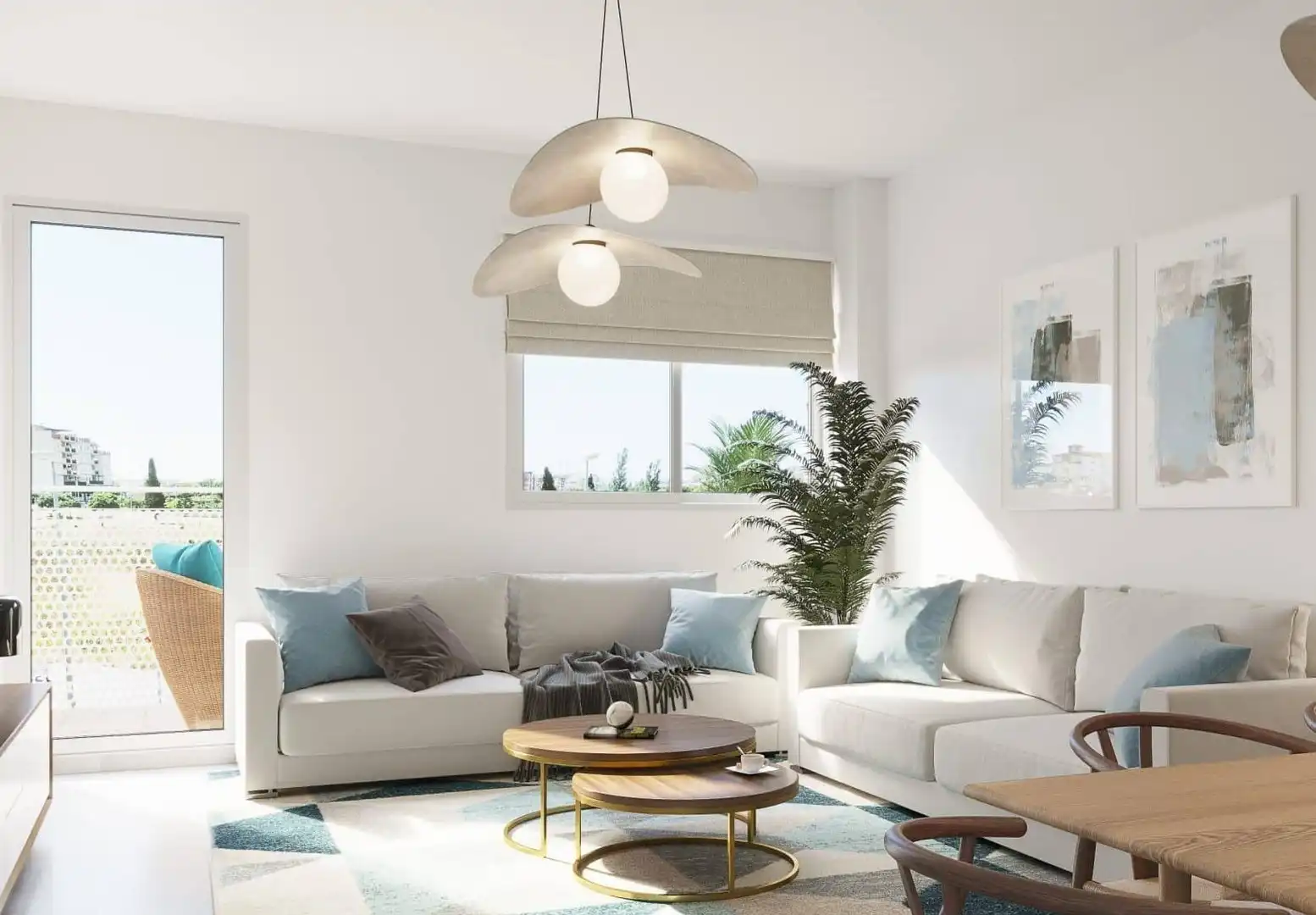 Sala de estar de Piso en venta en Vélez-Málaga con Terraza y Balcón