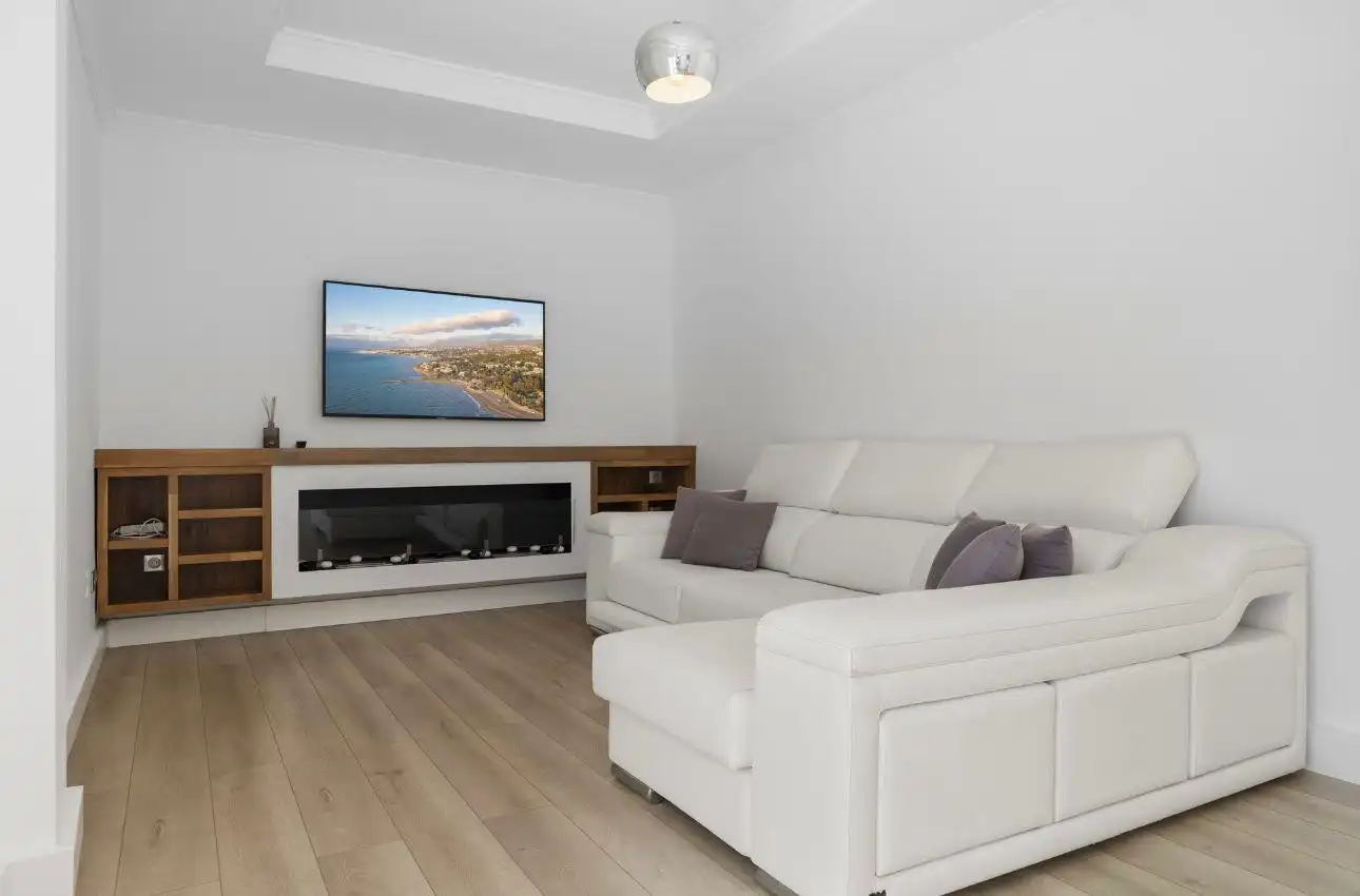 Sala d'estar de Casa o xalet de lloguer en Marbella amb Aire condicionat, Calefacció i Terrassa