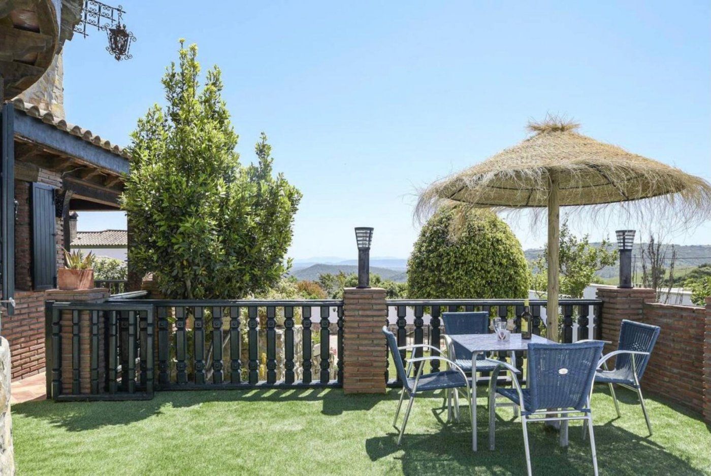 Jardí de Finca rústica en venda en Vejer de la Frontera amb Aire condicionat, Jardí privat i Terrassa
