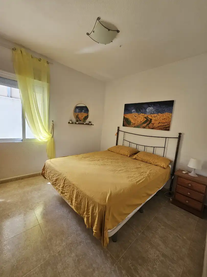 Dormitori de Casa o xalet de lloguer en Cartagena amb Jardí privat, Moblat i Forn