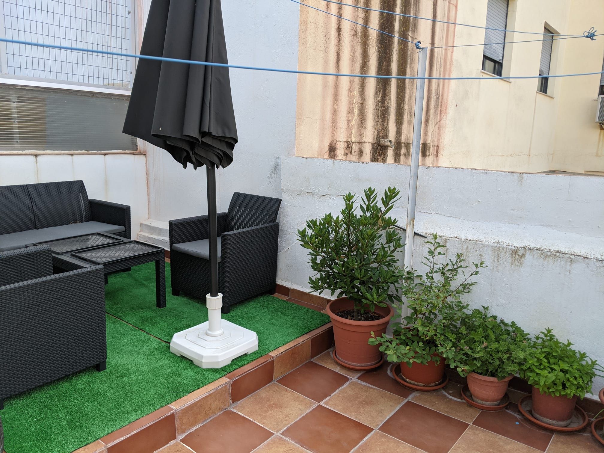 Terrace of House or chalet for sale in Castellón de la Plana / Castelló de la Plana  with Terrace, Storage room and Furnished