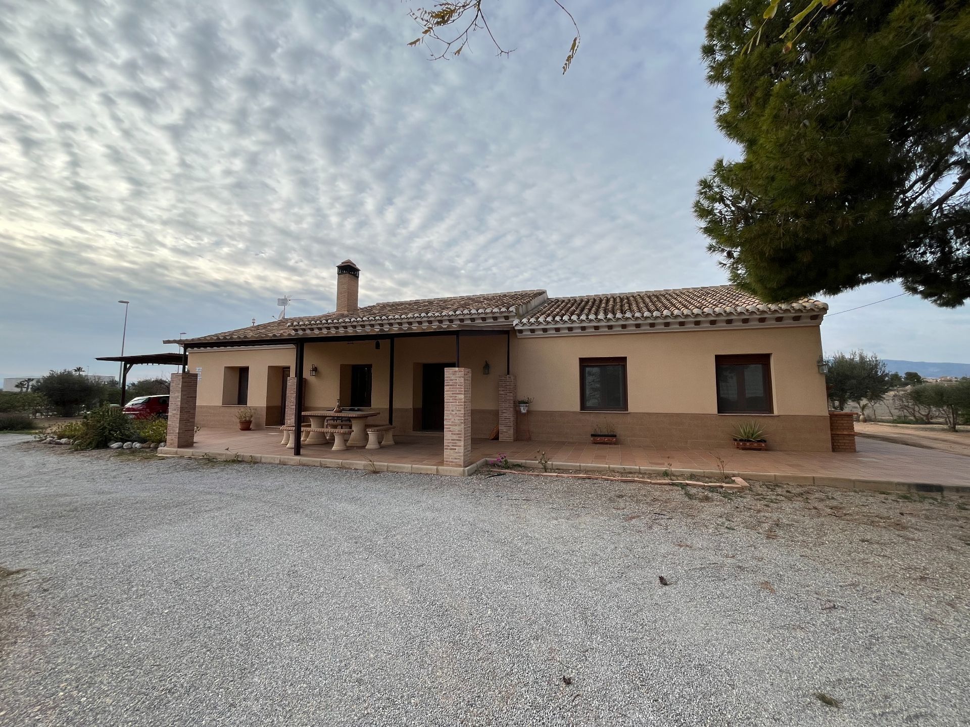 Vista exterior de Casa o xalet en venda en Fuente Álamo de Murcia amb Aire condicionat i Traster