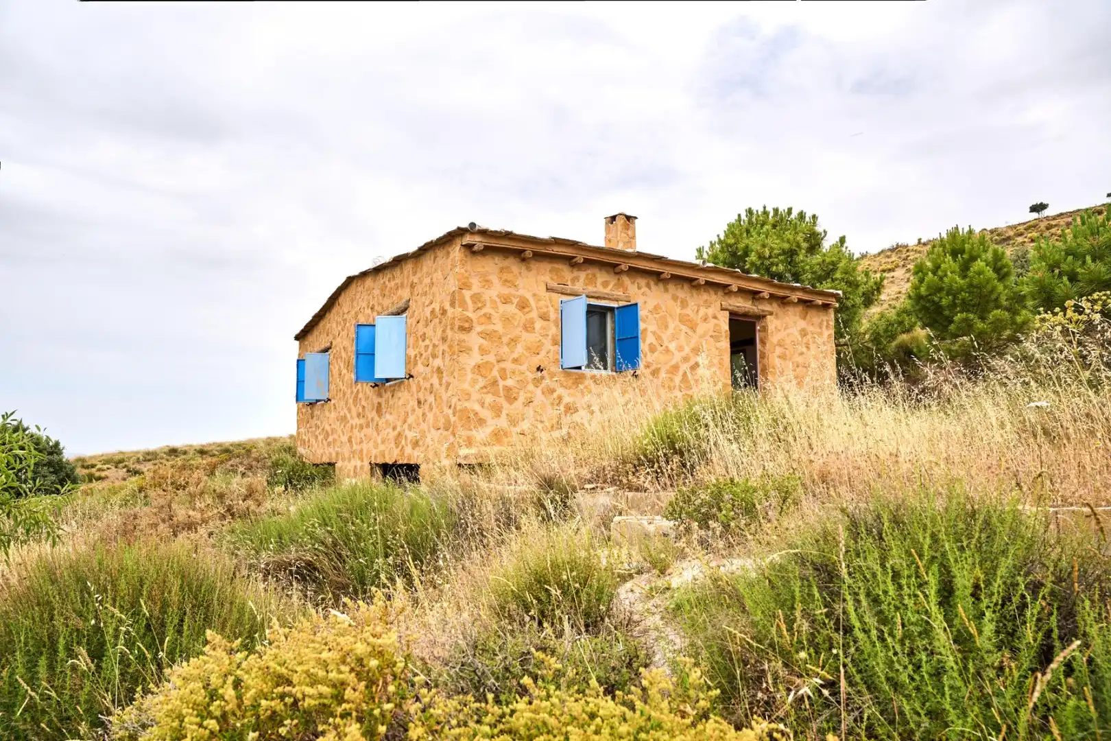 Vista exterior de Casa o chalet en venta en Lanjarón con Jardín privado