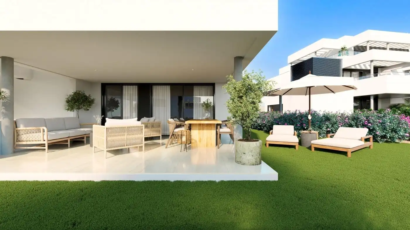 Erdgeschosswohnung mit Pool zum Verkauf in Casares Golf - Casares del Sol, imagen 14