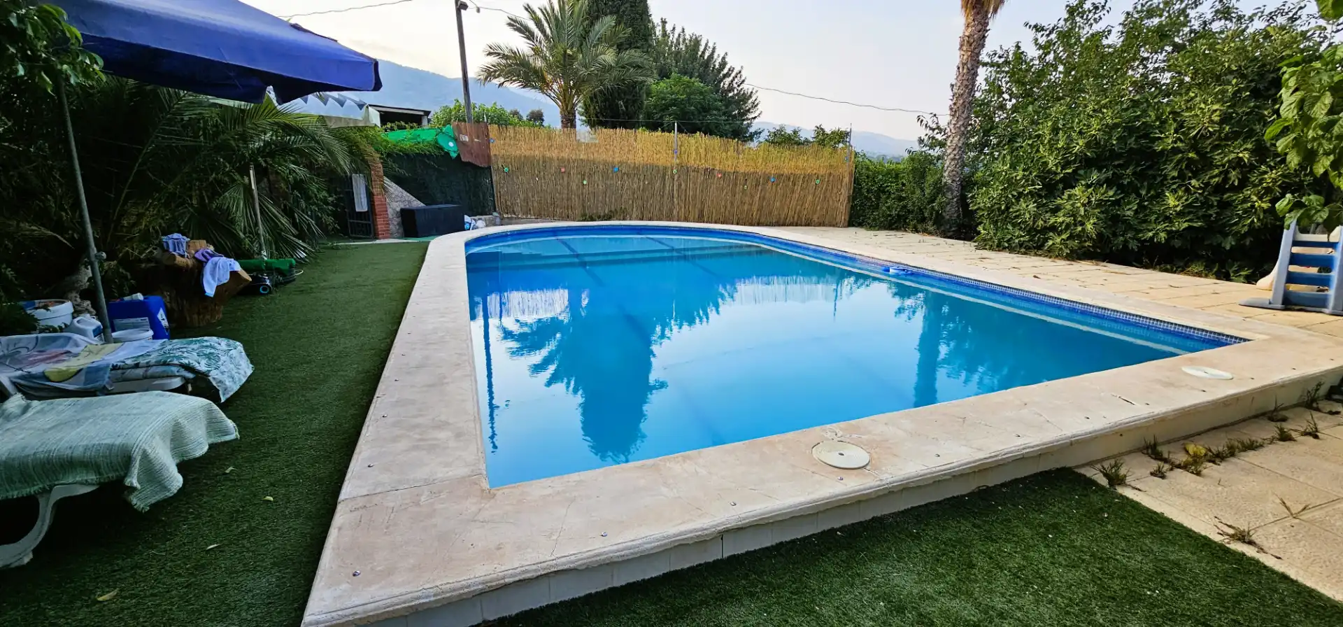 Piscina de Casa o xalet en venda en Totana amb Jardí privat, Terrassa i Traster