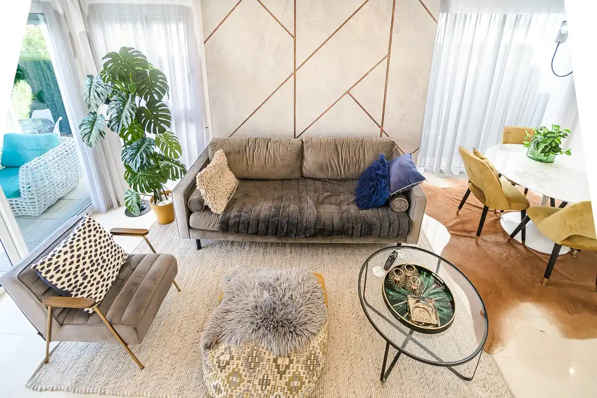 Sala de estar de Casa o chalet en venta en Rojales con Aire acondicionado, Terraza y Piscina