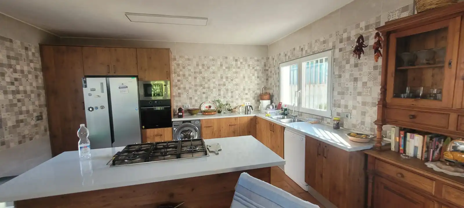 Cuina de Casa o xalet en venda en Tarifa amb Jardí privat, Moblat i Forn