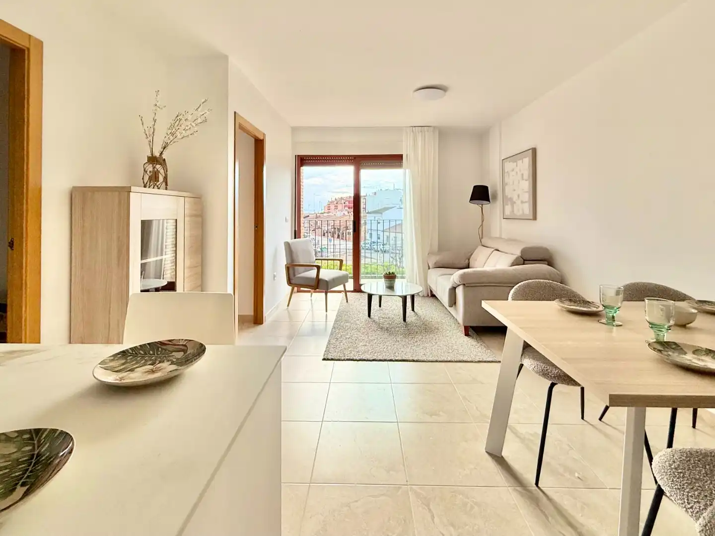 Wohnzimmer von Wohnung zum Verkauf in Murcia mit Klimaanlage, Terrasse und Abstellraum