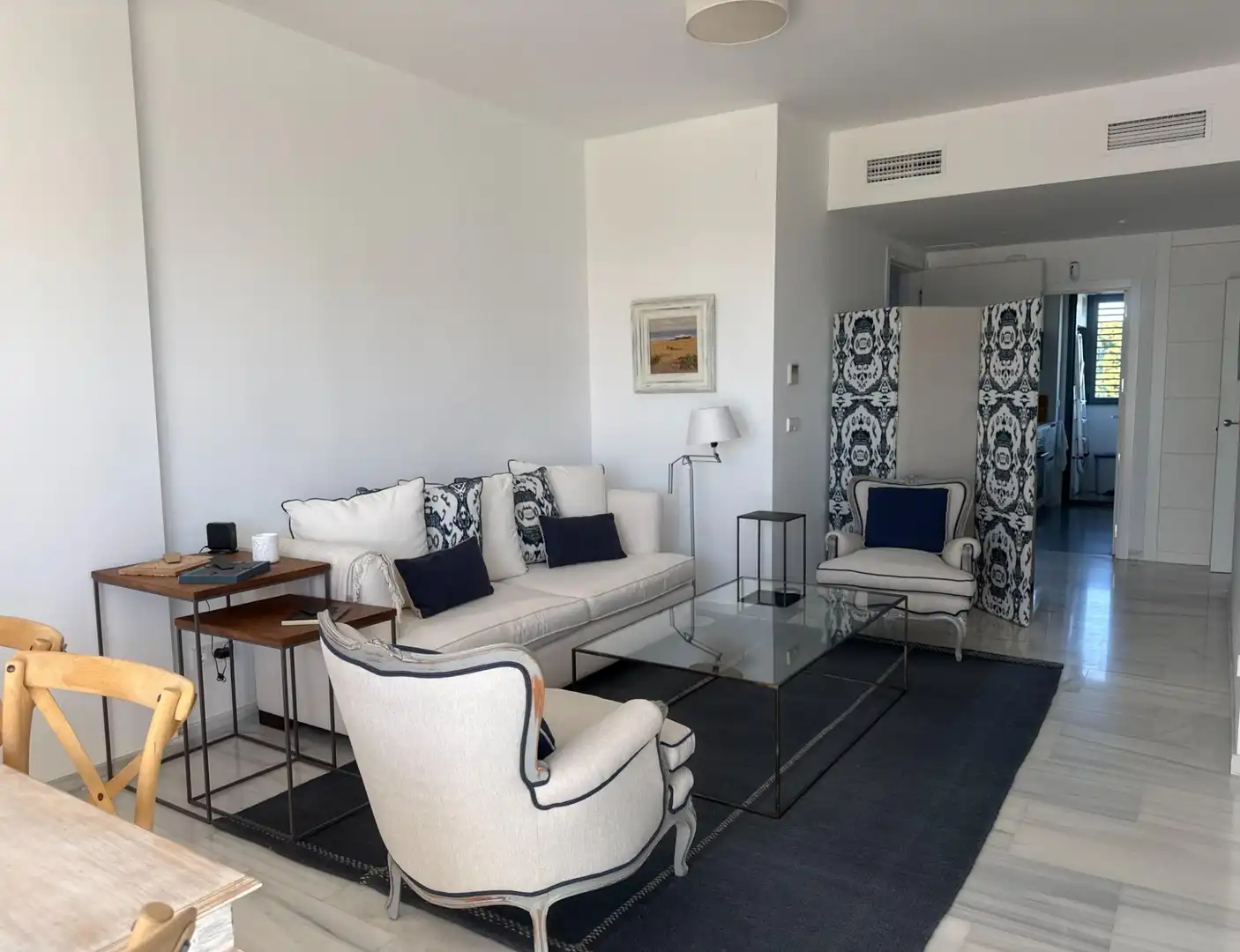 Sala de estar de Piso en venta en El Puerto de Santa María con Aire acondicionado, Calefacción y Terraza