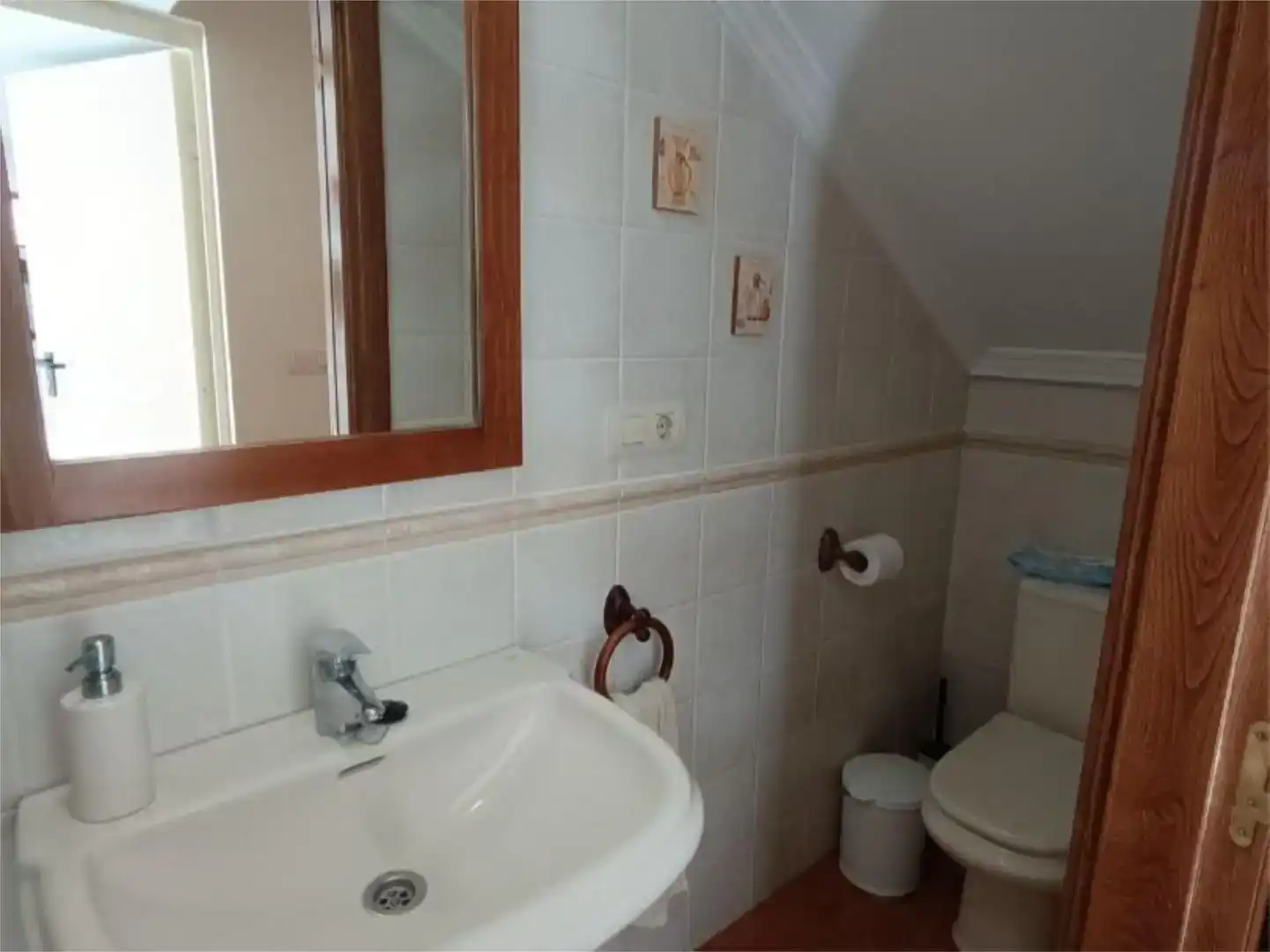 Bany de Casa o xalet en venda en Tomiño amb Piscina i Balcó
