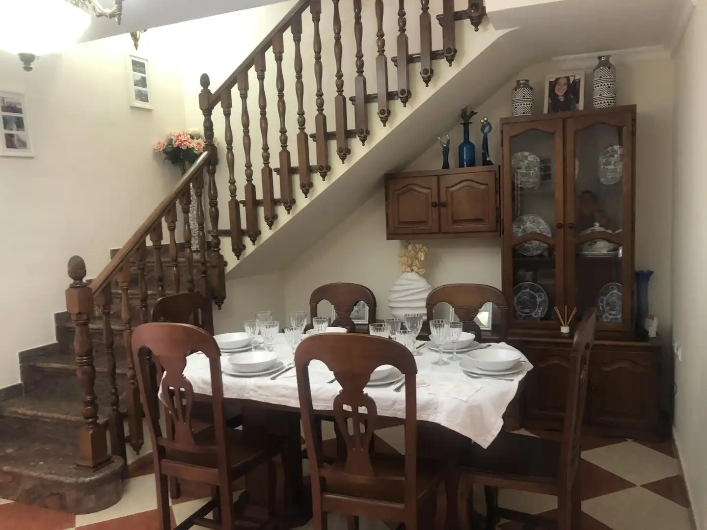 Dining room of Detached homes for sale in Cuevas Bajas  with Heating and Storage room