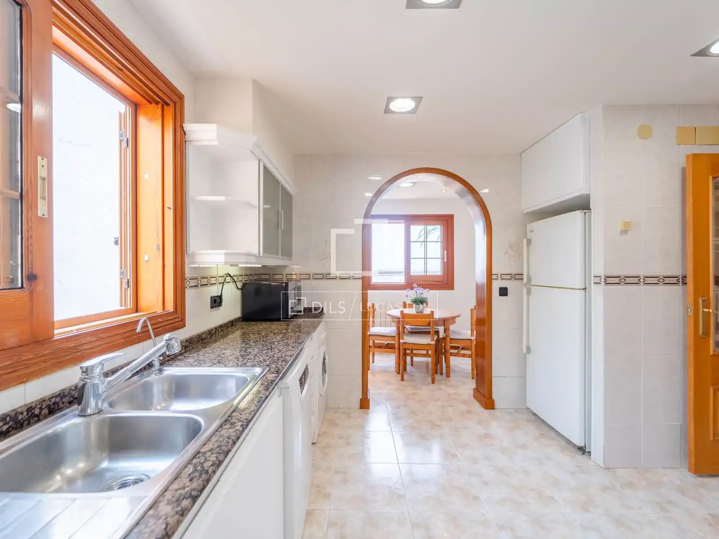 Cuina de Casa o xalet de lloguer en La Pobla de Farnals amb Aire condicionat, Calefacció i Terrassa