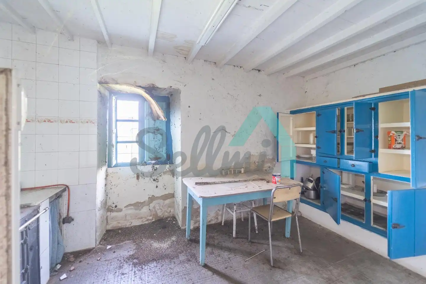 Cocina de Casa o chalet en venta en Cudillero con Jardín privado, Parquet y Trastero