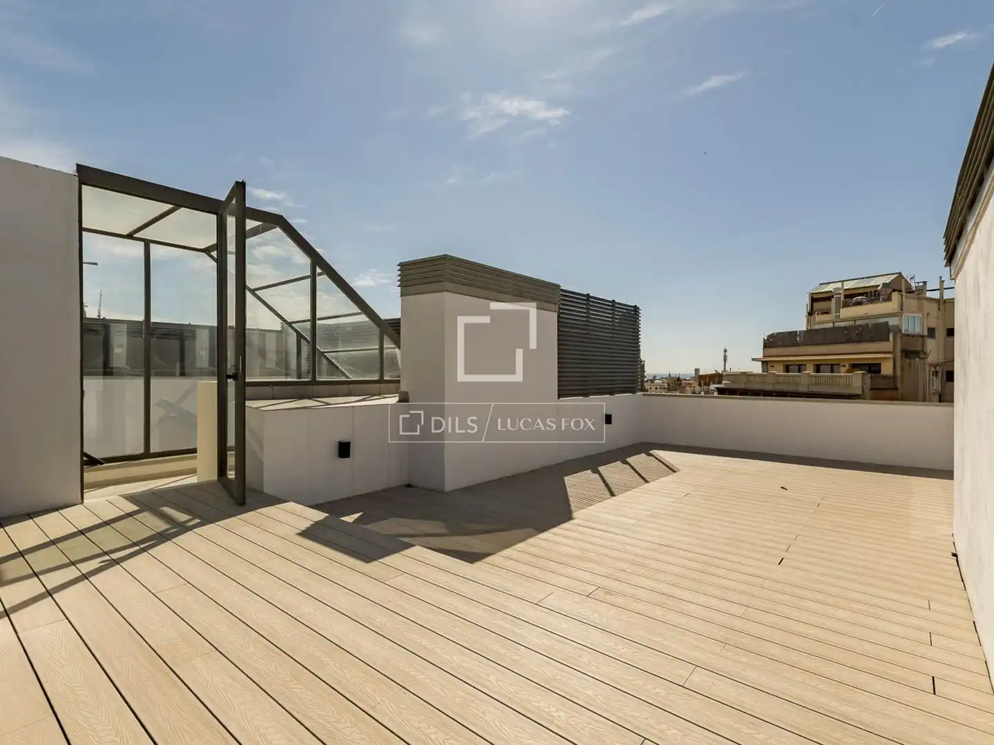 Terrace of Attic for sale in Barcelona  with Air Conditioner, Terrace and Swimming Pool