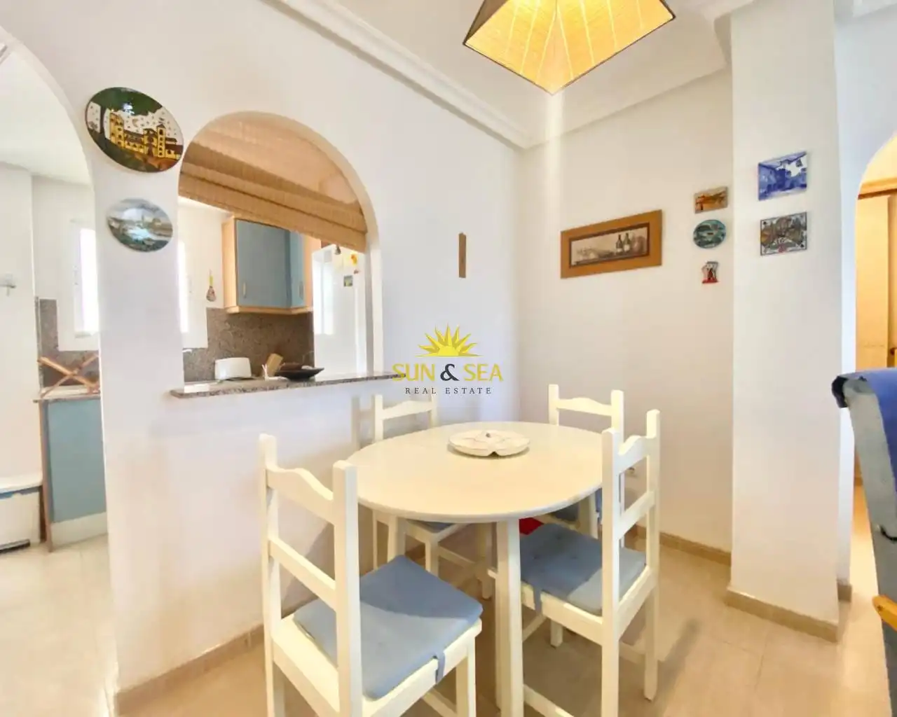 Comedor de Apartamento de alquiler en Cartagena con Aire acondicionado, Calefacción y Piscina