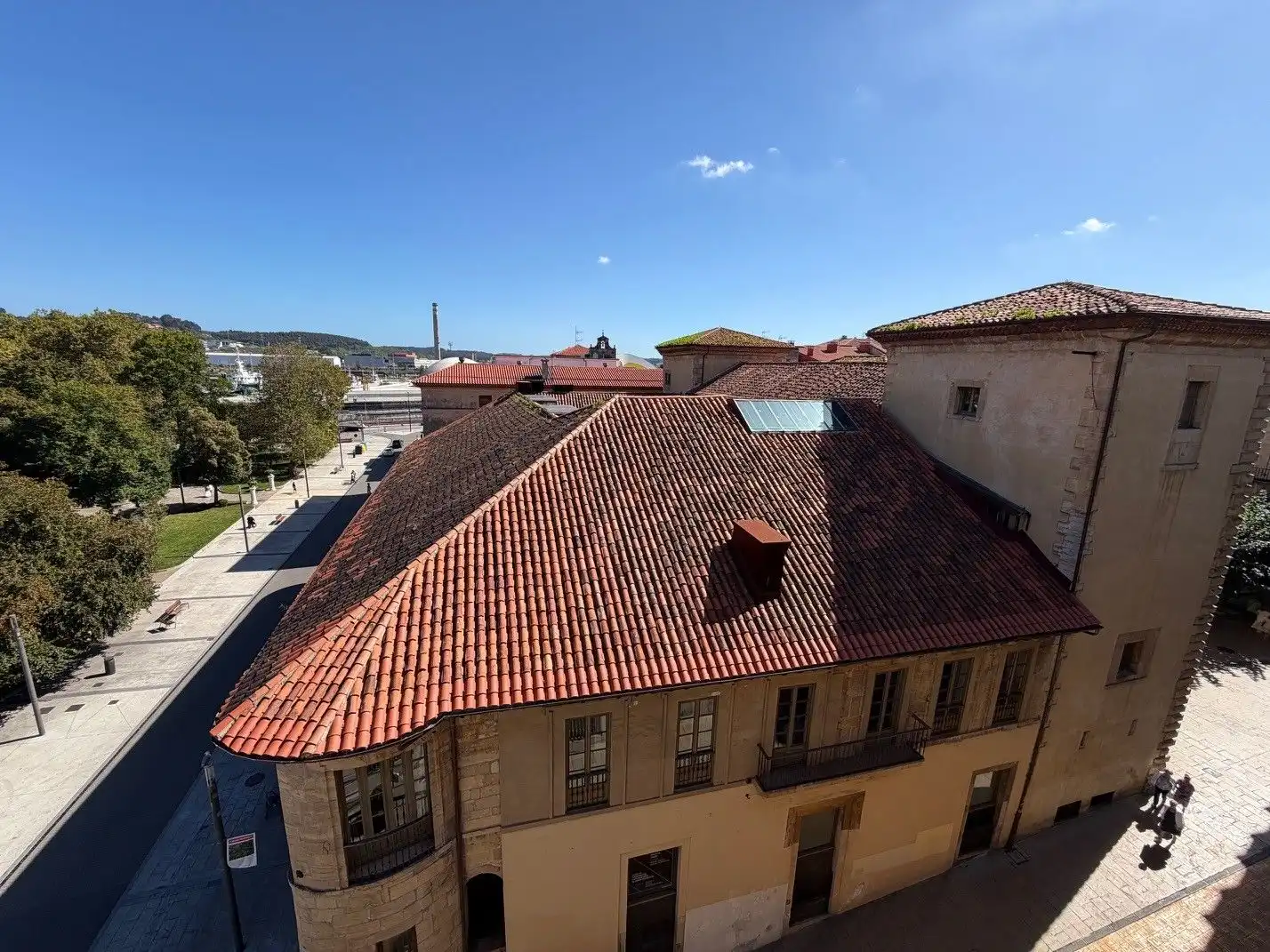 Exterior view of Flat for sale in Avilés  with Heating, Parquet flooring and Storage room