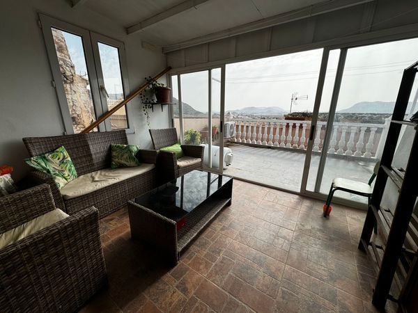 Terraza de Casa adosada en venta en Agost con Terraza