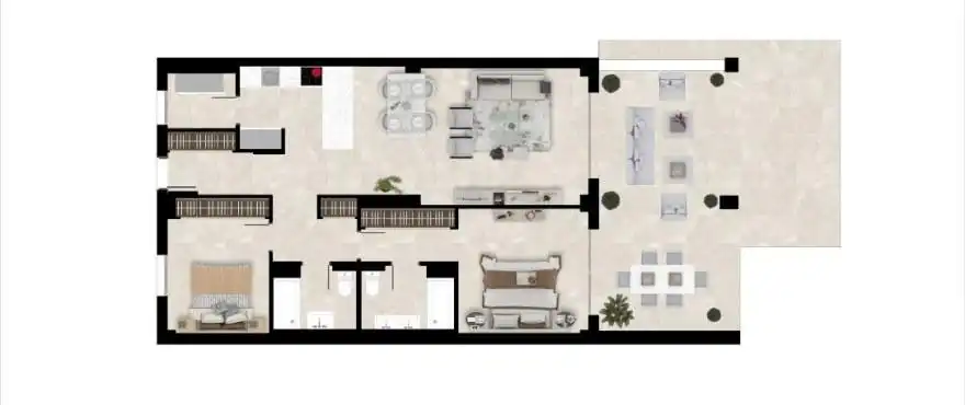 Apartament amb piscina en venda a El Paraíso, imagen 28