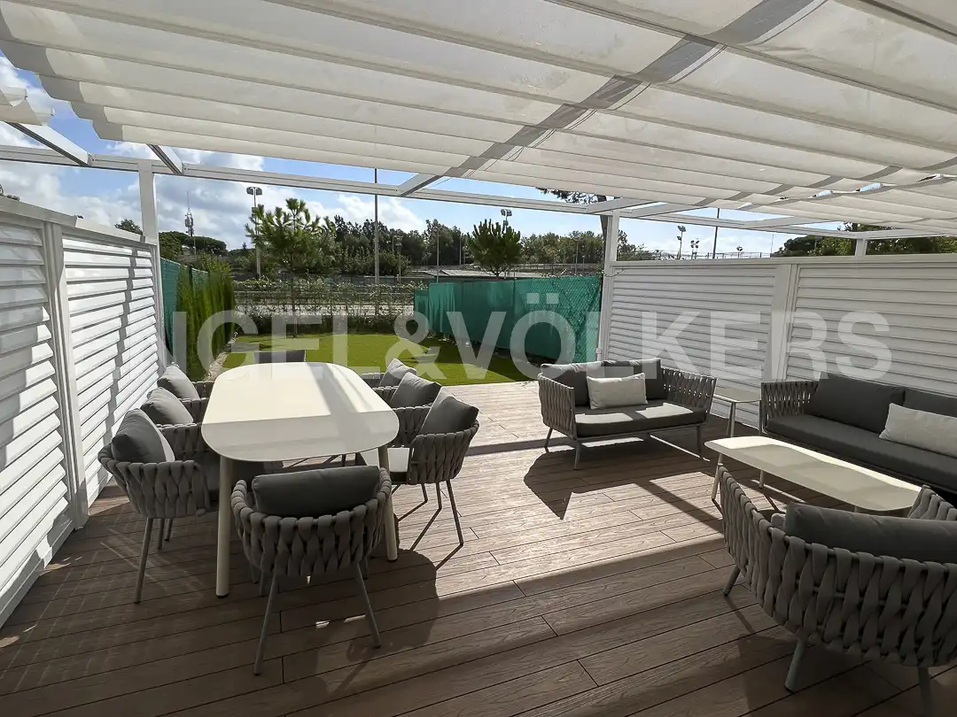 Terrasse von Haus oder Chalet zur Miete in Gavà mit Klimaanlage, Heizung und Privatgarten