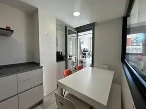 Küche von Wohnung zum Verkauf in Las Rozas de Madrid mit Klimaanlage, Terrasse und Abstellraum