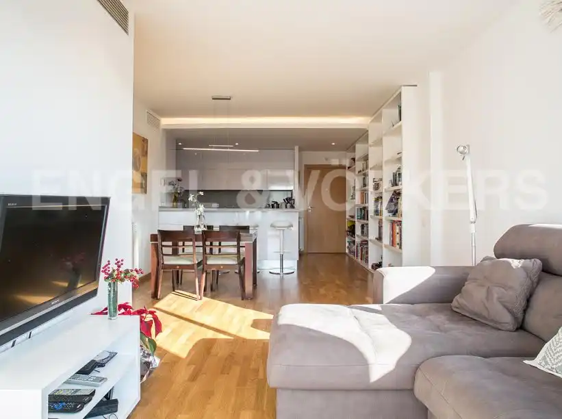 Living room of Flat for rent in Sant Martí