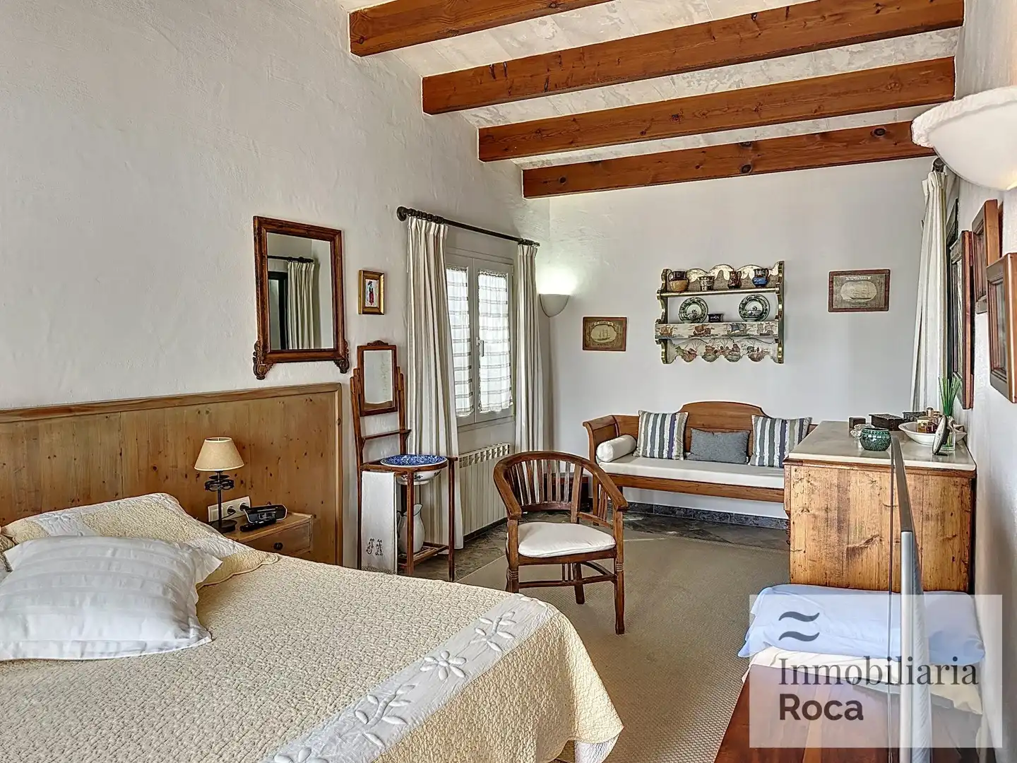 Bedroom of Houses for sale in Es Mercadal  with Air Conditioner, Heating and Private garden