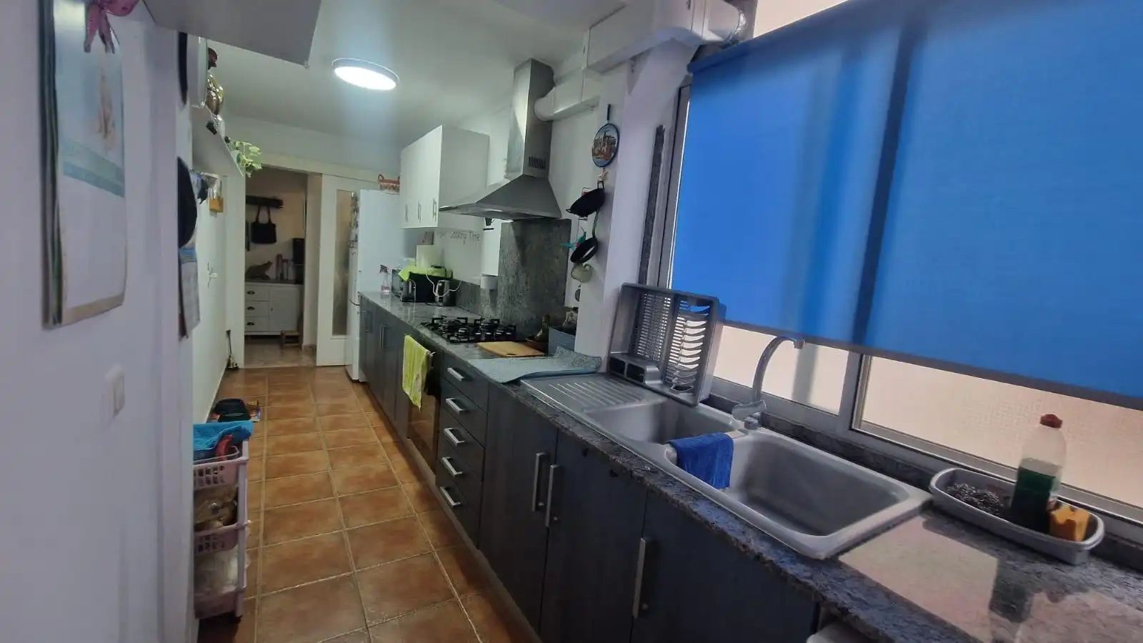 Kitchen of Flat for sale in La Ràpita  with Storage room, Furnished and Balcony